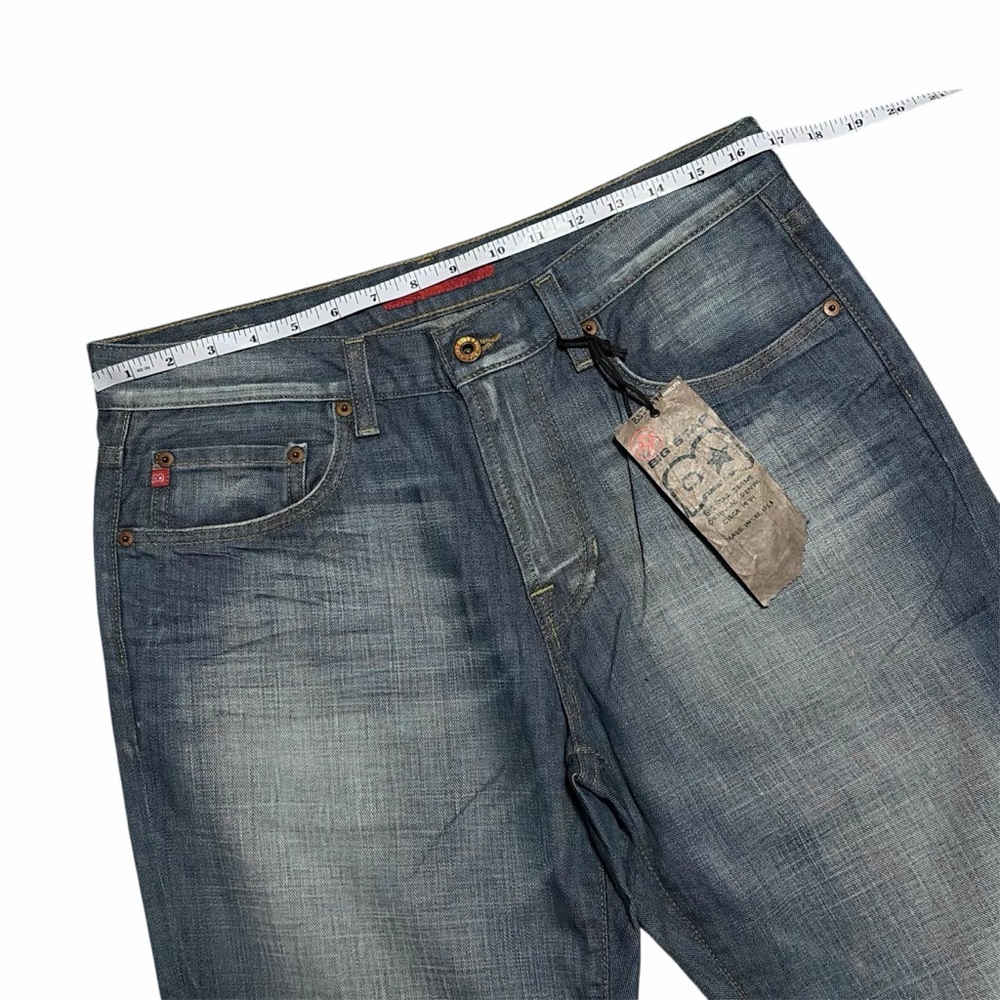 BIG STAR NWT Vintage Medium Wash Pioneer Bootcut Jeans 32 - Picture 7 of 14